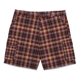 ScotsTee Shop Scottish MacKay of Strathnaver Modern Tartan Plaid Cargo Shorts for Men