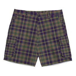 ScotsTee Shop Scottish Tailyour Weathered Tartan Plaid Cargo Shorts for Men