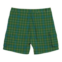 ScotsTee Shop Scottish Kennedy Irish Modern Tartan Plaid Cargo Shorts for Men