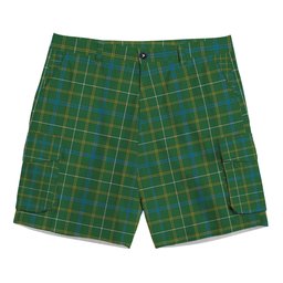 ScotsTee Shop Scottish Kennedy Irish Modern Tartan Plaid Cargo Shorts for Men