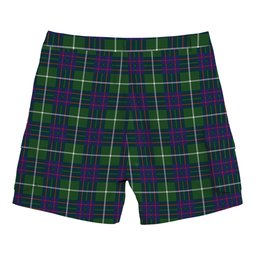 ScotsTee Shop Scottish MacIntyre Hunting Modern Tartan Plaid Cargo Shorts for Men