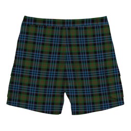ScotsTee Shop Scottish Newlands of Lauriston Tartan Plaid Cargo Shorts for Men
