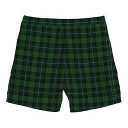 ScotsTee Shop Scottish McCandlish Hunting Green Tartan Plaid Cargo Shorts for Men