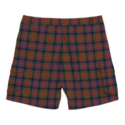 ScotsTee Shop Scottish MacDuff Hunting Modern SC Tartan Plaid Cargo Shorts for Men