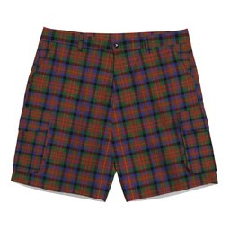 ScotsTee Shop Scottish MacDuff Hunting Modern SC Tartan Plaid Cargo Shorts for Men