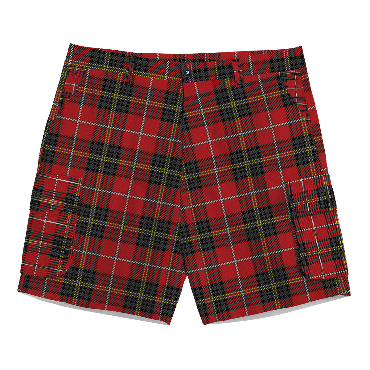 ScotsTee Shop Scottish Orr Senior, Gerald William Tartan Plaid Cargo Shorts for Men