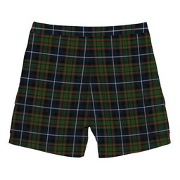 ScotsTee Shop Scottish McRae Hunting Tartan Plaid Cargo Shorts for Men