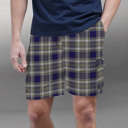ScotsTee Shop Scottish Livingstone Dress Tartan Plaid Cargo Shorts for Men