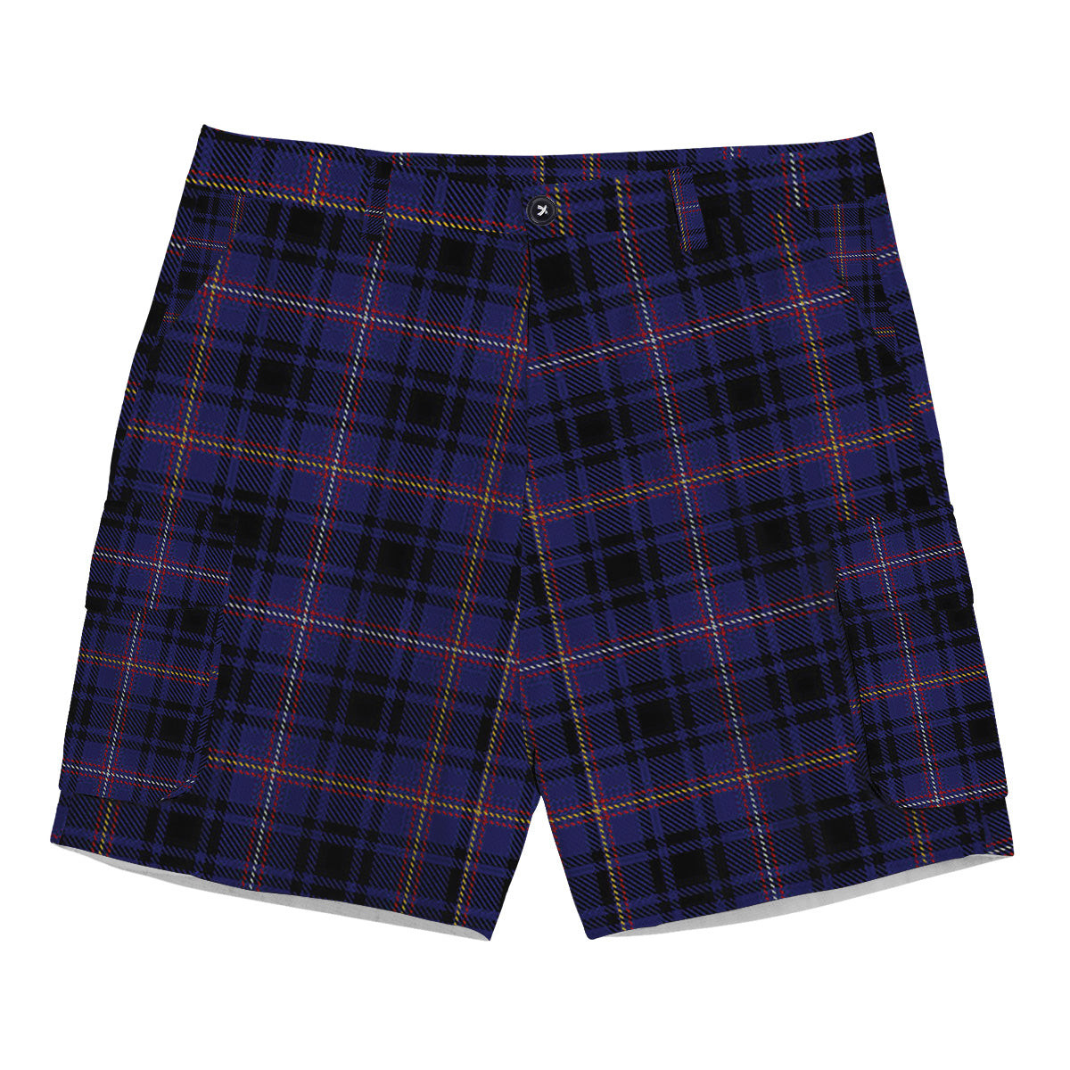 ScotsTee Shop Scottish MacIver of Strome Tartan Plaid Cargo Shorts for Men
