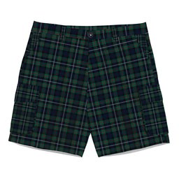 ScotsTee Shop Scottish Robertson Hunting Modern Clan Tartan Plaid Cargo Shorts for Men