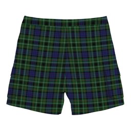 ScotsTee Shop Scottish Lloyd of Dolobran Tartan Plaid Cargo Shorts for Men