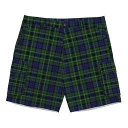 ScotsTee Shop Scottish Lloyd of Dolobran Tartan Plaid Cargo Shorts for Men
