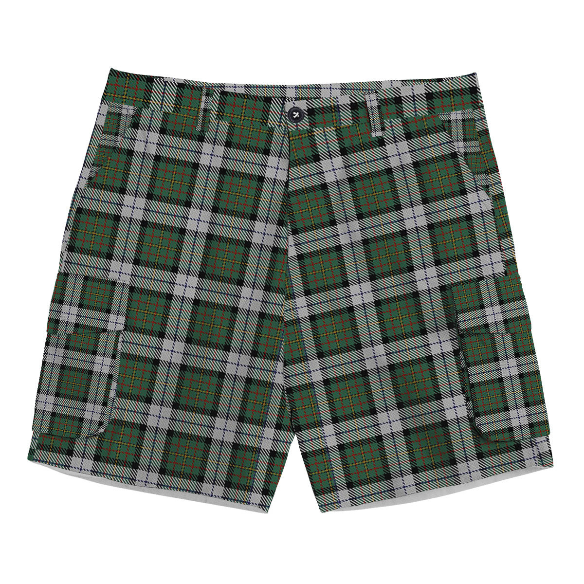 ScotsTee Shop Scottish McLaren Dress Tartan Plaid Cargo Shorts for Men