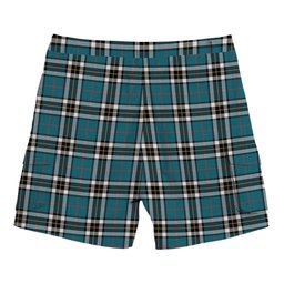 ScotsTee Shop Scottish Thompson Dress Blue Ancient Tartan Plaid Cargo Shorts for Men