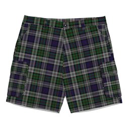 ScotsTee Shop Scottish MacKinlay Dress Tartan Plaid Cargo Shorts for Men