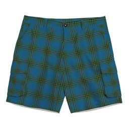 ScotsTee Shop Scottish Oliver Hunting Tartan Plaid Cargo Shorts for Men