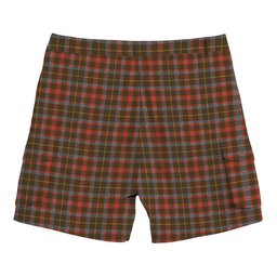 ScotsTee Shop Scottish McIntosh Hunting Weathered Tartan Plaid Cargo Shorts for Men