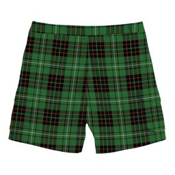 ScotsTee Shop Scottish McAuley of Lewis Ancient Tartan Plaid Cargo Shorts for Men
