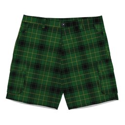 ScotsTee Shop Scottish McArthur Highland Tartan Plaid Cargo Shorts for Men