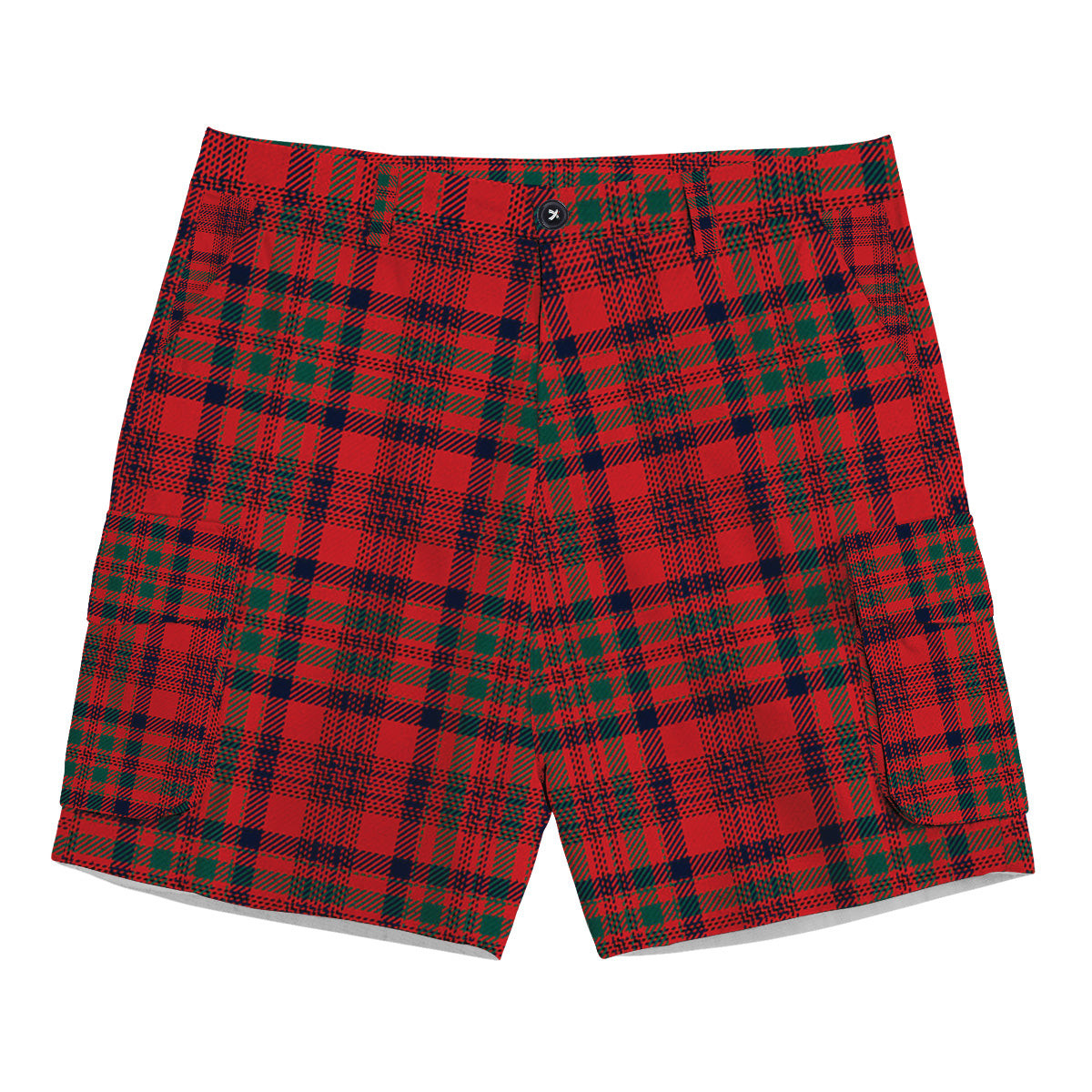 ScotsTee Shop Scottish Murray of Tullibardine Modern Tartan Plaid Cargo Shorts for Men