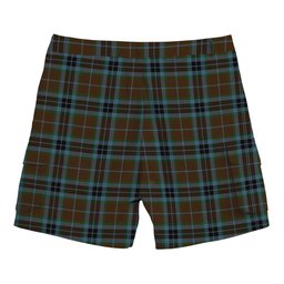 ScotsTee Shop Scottish MacTavish Hunting Tartan Plaid Cargo Shorts for Men