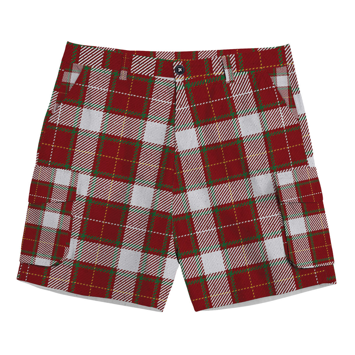 ScotsTee Shop Scottish McFie Dress Ancient Tartan Plaid Cargo Shorts for Men