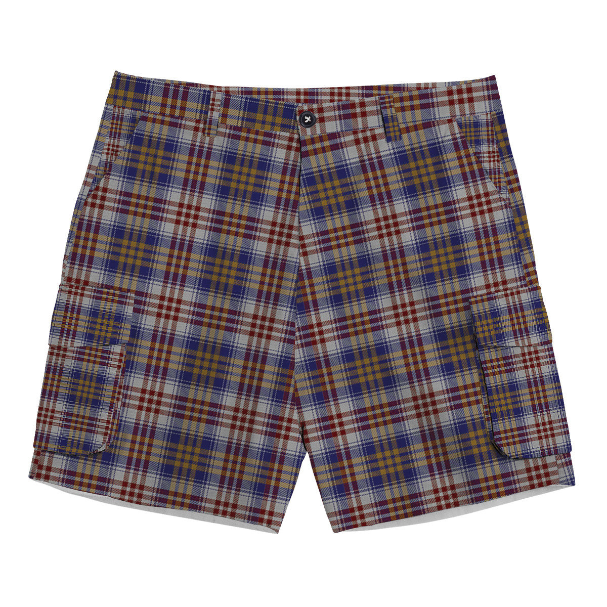 ScotsTee Shop Scottish Lysaght Dress Tartan Plaid Cargo Shorts for Men