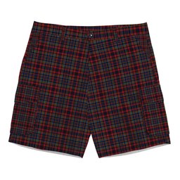 ScotsTee Shop Scottish Johnstons of Elgin Bicentennial Tartan Plaid Cargo Shorts for Men