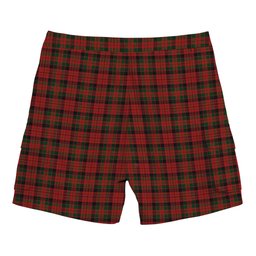 ScotsTee Shop Scottish MacNicol of Scorrybreac Tartan Plaid Cargo Shorts for Men