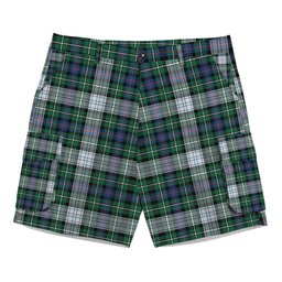 ScotsTee Shop Scottish McKenzie Dress Ancient Tartan Plaid Cargo Shorts for Men