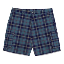 ScotsTee Shop Scottish MacRaes of America Tartan Plaid Cargo Shorts for Men