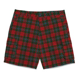 ScotsTee Shop Scottish Moray of Abercairney Tartan Plaid Cargo Shorts for Men
