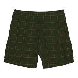 ScotsTee Shop Scottish McKinnon Hunting Tartan Plaid Cargo Shorts for Men
