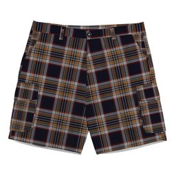 ScotsTee Shop Scottish Stewart Navy Tartan Plaid Cargo Shorts for Men