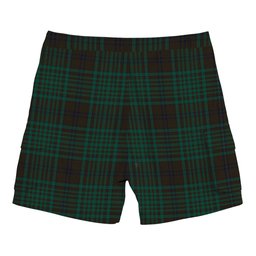 ScotsTee Shop Scottish McGillivray Hunting Modern Tartan Plaid Cargo Shorts for Men