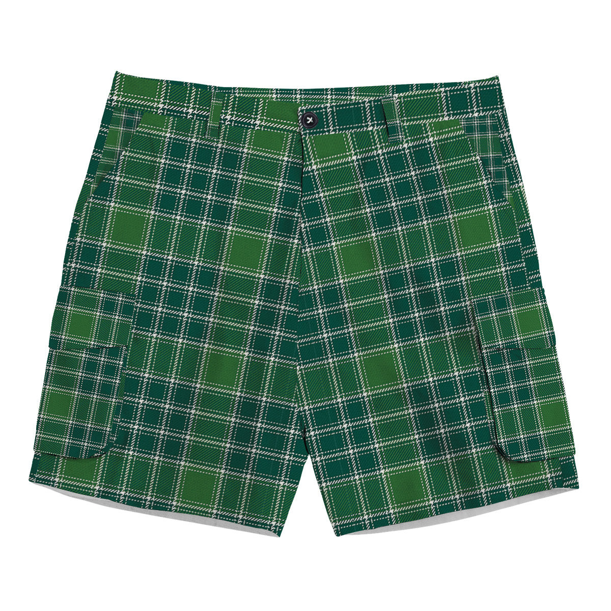 ScotsTee Shop Scottish McDonald Lord of the Isles Hunting Ancient Tartan Plaid Cargo Shorts for Men