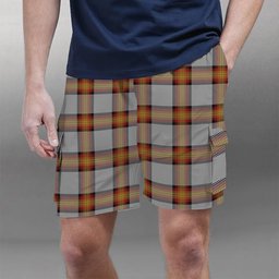 ScotsTee Shop Scottish Young, Christina Tartan Plaid Cargo Shorts for Men