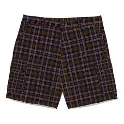 ScotsTee Shop Scottish Rutherford Simon Travis Alan Hunting Tartan Plaid Cargo Shorts for Men