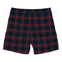ScotsTee Shop Scottish Lindsay-McGee Modern Clan Tartan Plaid Cargo Shorts for Men