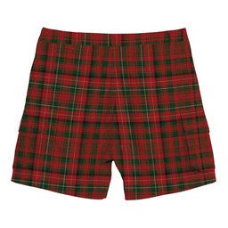 ScotsTee Shop Scottish MacDonald of Staffa 2 Tartan Plaid Cargo Shorts for Men