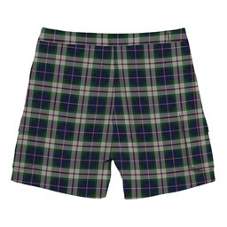 ScotsTee Shop Scottish McLeod Of Californian Tartan Plaid Cargo Shorts for Men