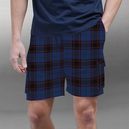 ScotsTee Shop Scottish Hume Vestiarium Scoticum Tartan Plaid Cargo Shorts for Men