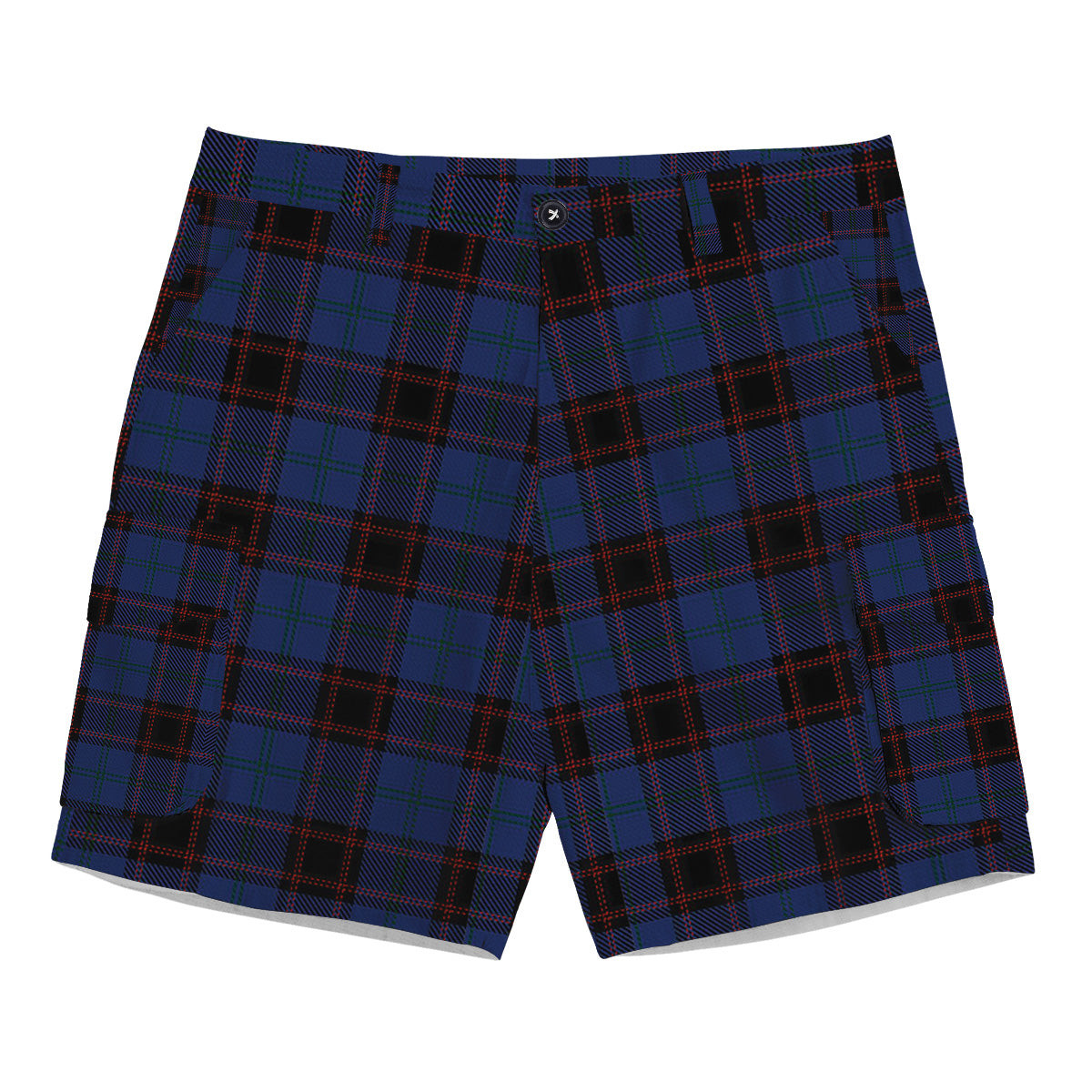 ScotsTee Shop Scottish Hume Vestiarium Scoticum Tartan Plaid Cargo Shorts for Men