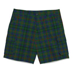 ScotsTee Shop Scottish Moncreiffe of Atholl Tartan Plaid Cargo Shorts for Men