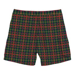 ScotsTee Shop Scottish McKintosh Hunting Modern Tartan Plaid Cargo Shorts for Men