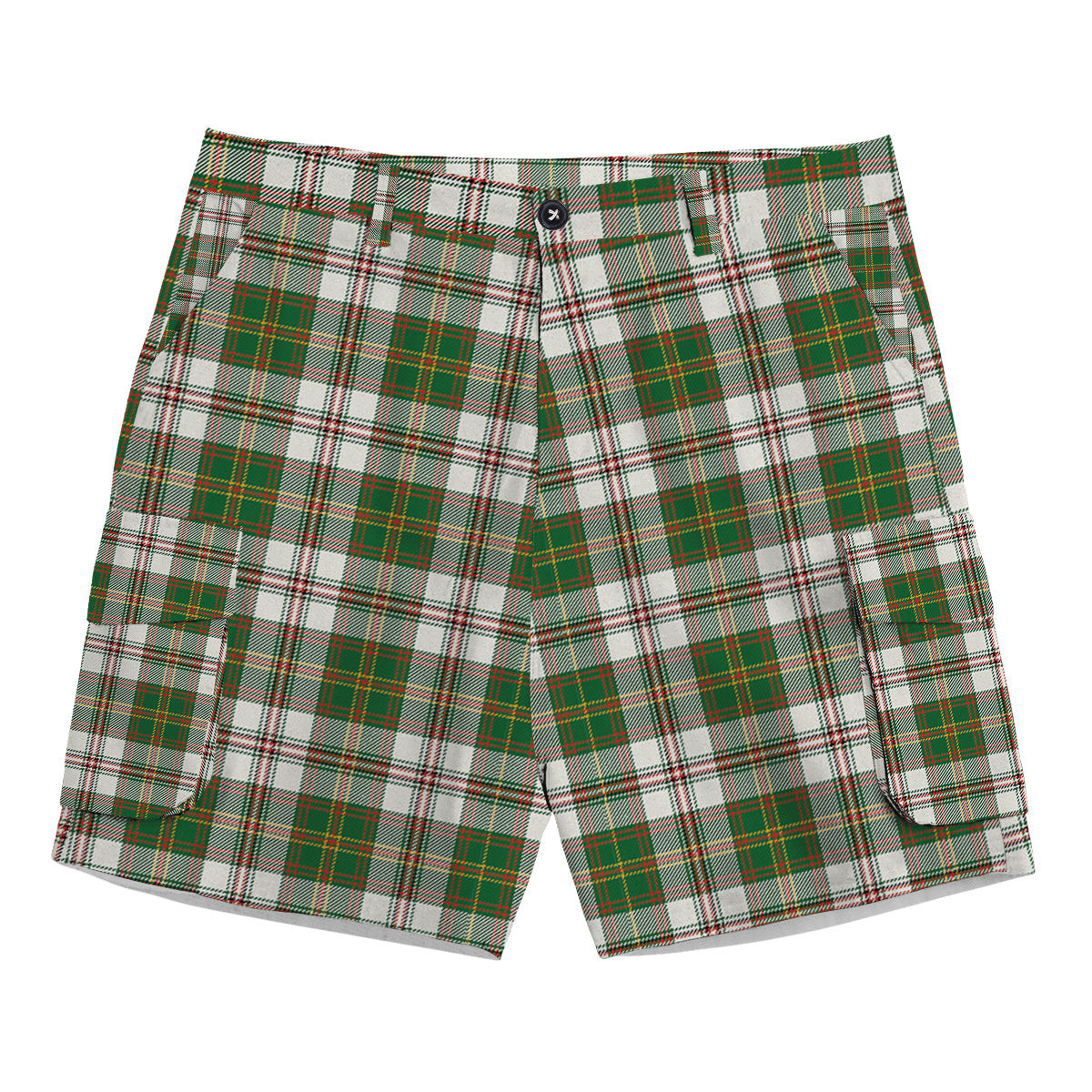 ScotsTee Shop Scottish Hay Dress Ancient Tartan Plaid Cargo Shorts for Men
