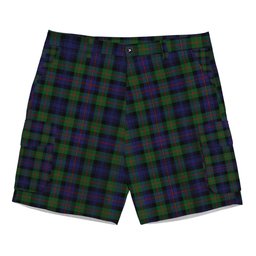 ScotsTee Shop Scottish Murray of Atholl Tartan Plaid Cargo Shorts for Men