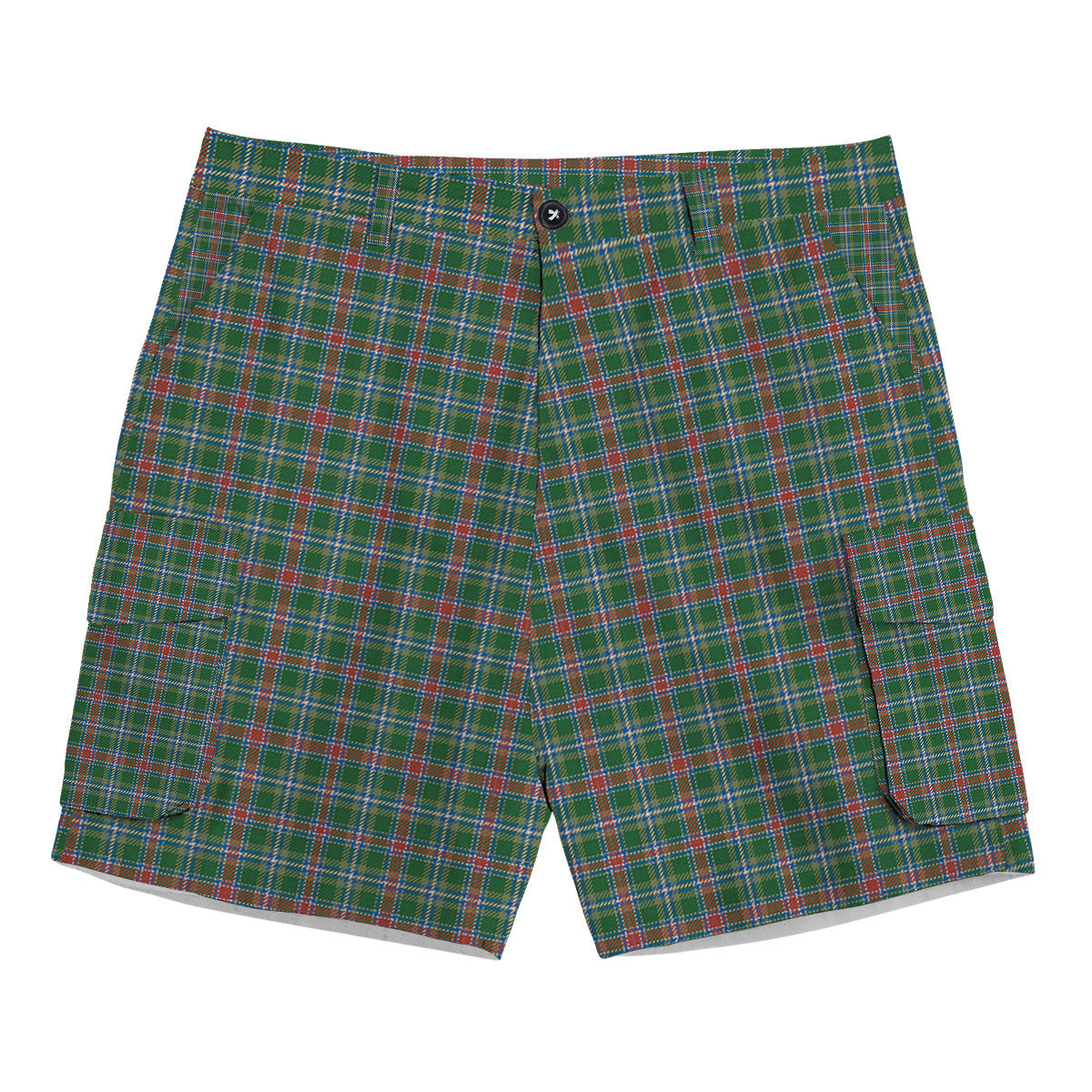 ScotsTee Shop Scottish Spence Fragment Ancient Clan Tartan Plaid Cargo Shorts for Men