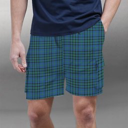 ScotsTee Shop Scottish Matheson Hunting Ancient Tartan Plaid Cargo Shorts for Men