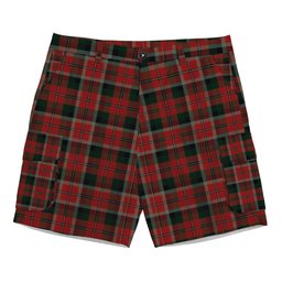 ScotsTee Shop Scottish Montrose Graham Tartan Plaid Cargo Shorts for Men
